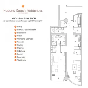 1 BEDROOM