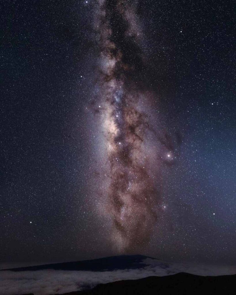 The Milky Way, courtesy Hawaii Forest and Trail and It's a Thing Imagery